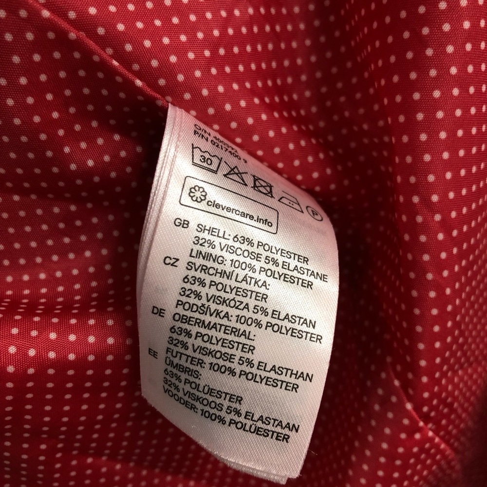 H&M Vibrant Pink Trench Coat - Picture 5 of 7